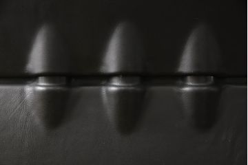 希少!　ヨーロッパビンテージ　ドイツ　girsberger(ギルスバーガー)社　trilax(トリラックス)　本革　ドイツらしい機能美が光るレザーオフィスチェア(アームチェア、ワークチェア、ヴィンテージ)(R-061508)