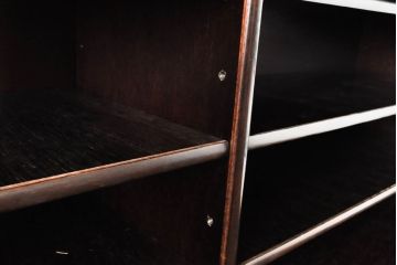 中古　筑後民芸　上質な和の雰囲気を高める茶箪笥(茶棚、戸棚、収納棚、食器棚、整理箪笥、収納箪笥、チェスト、キャビネット、引き出し、和箪笥、和たんす、和タンス)(R-061523)