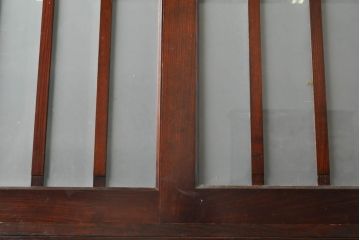 中古　筑後民芸　上質な和の雰囲気を高める茶箪笥(茶棚、戸棚、収納棚、食器棚、整理箪笥、収納箪笥、チェスト、キャビネット、引き出し、和箪笥、和たんす、和タンス)(R-061523)