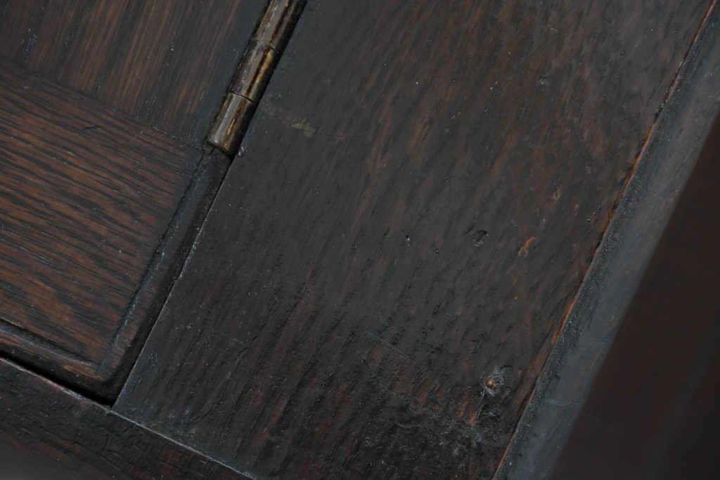 イギリスアンティーク　オーク材　色々な使い方を楽しめるモンクスベンチ　(R-061530)