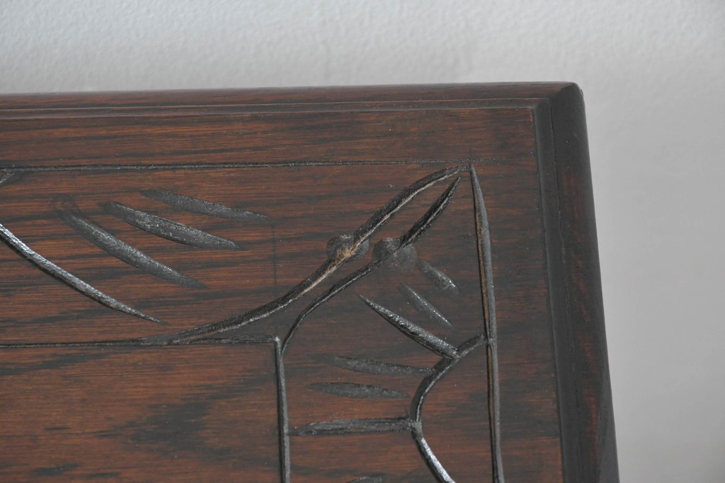 イギリスアンティーク　オーク材　色々な使い方を楽しめるモンクスベンチ　(R-061530)