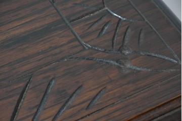 イギリスアンティーク　オーク材　色々な使い方を楽しめるモンクスベンチ　(R-061530)