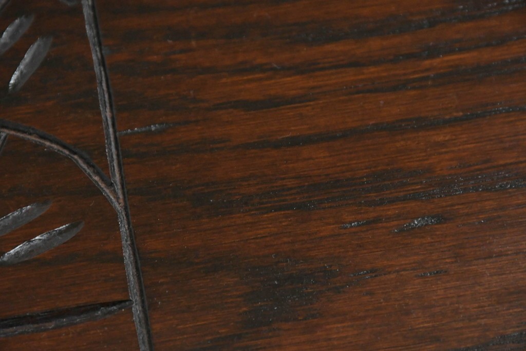 イギリスアンティーク　オーク材　色々な使い方を楽しめるモンクスベンチ　(R-061530)