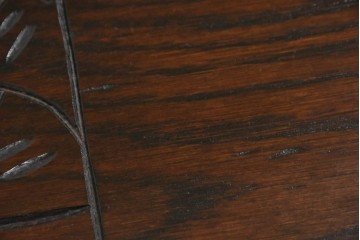 イギリスアンティーク　オーク材　色々な使い方を楽しめるモンクスベンチ　(R-061530)