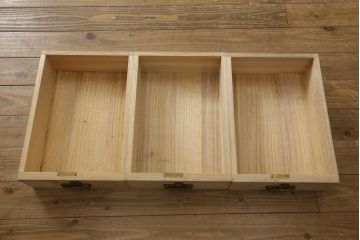 中古　和の趣あふれる空間づくりに活躍する加茂総桐箪笥テレビ台(胴丸、桐たんす、テレビボード、ローボード、リビングボード)(R-061545)