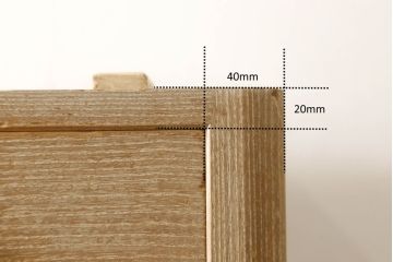 中古　シンプルなチェストに生まれ変わる加茂総桐箪笥(胴丸、桐たんす、衣装箪笥、引き出し、和タンス、バラ売り可能)(R-061546)