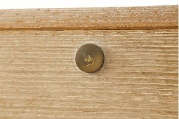 中古　シンプルなチェストに生まれ変わる加茂総桐箪笥(胴丸、桐たんす、衣装箪笥、引き出し、和タンス、バラ売り可能)(R-061546)