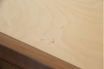 デンマークビンテージ　激レア!　希少　ローズウッド　Aksel Kjersgaard(アクセル キアスゴー)　Kai Kristitansen(カイ クリスチャンセン)　#385ハイチェスト　シンプルなデザインの縦型チェスト(引き出し、サイドチェスト)(R-061555)