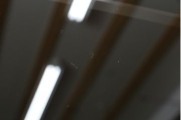 デンマークビンテージ　ローズウッド材　直線的なデザインがスタイリッシュで格好良いキャビネット(戸棚、収納棚、食器棚、飾り棚、ヴィンテージ)(R-061557)