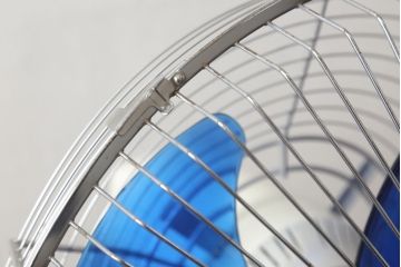 レトロ雑貨　激レア!!　松下電器産業　ナショナル扇風機　　箱付き(National、3枚羽)(R-061567)