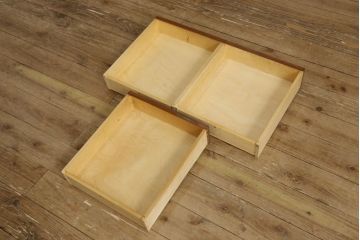 デンマークビンテージ　北欧家具　チーク材　両面使いできるパートナーデスク(両袖机、ワークデスク、オフィスデスク、在宅ワーク用、在宅用、ヴィンテージ)(R-061568)