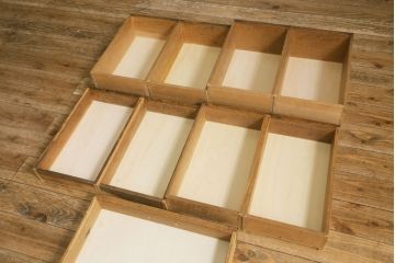 アンティーク家具　ナラ材製　上手物　組立式　立派な佇まいの木製両袖デスク(ワークデスク、オフィスデスク、机、在宅ワーク、在宅用)(R-061571)