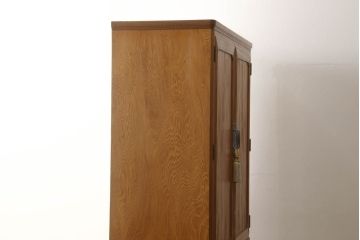 中古　民芸家具　屋久杉を贅沢に使用した木の温もりあふれる重ね箪笥(衣装箪笥、整理箪笥、和タンス、引き出し、チェスト)(R-061575)