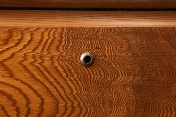中古　民芸家具　屋久杉を贅沢に使用した木の温もりあふれる重ね箪笥(衣装箪笥、整理箪笥、和タンス、引き出し、チェスト)(R-061575)