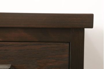 ラフジュ工房オリジナル　古建具リメイク　引き出し4杯付き　和モダンな脚付きローボード(収納棚、戸棚、サイドボード、リビングボード、キャビネット)(R-061577)