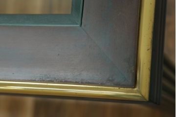 中古　バロッサバレンティ(VARO,S.A. VALENTI)　高級感漂うガラスのダイニングテーブル(食卓、4人掛け、6人掛け、店舗什器)(定価約68万円)(R-061584)