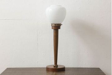 和製アンティーク　大正〜昭和初期　レトロな雰囲気を高めるトグルスイッチがおしゃれなテーブルスタンド(卓上照明、デスクスタンド、テーブルライト)(R-061587)