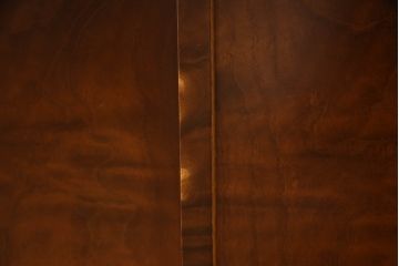中古　美品　江戸指物　桑材　シンプルながら凝った造りが魅力の飾り棚(茶棚、茶箪笥、違い棚、戸棚、収納棚)(R-061588)