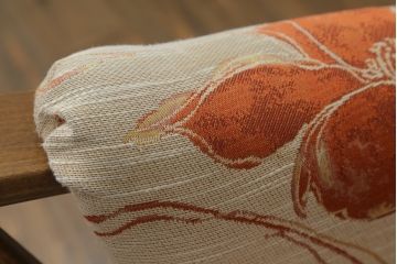 イギリスビンテージ　超美品　ERCOL(アーコール)　エバーグリーン　曲げ木のフレームが目を惹くハイバック2人掛けソファ(アームソファ、ラブソファ、二人掛け、ヴィンテージ、英国、北欧)(R-061602)