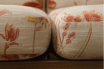 イギリスビンテージ　超美品　ERCOL(アーコール)　エバーグリーン　曲げ木のフレームが目を惹くハイバック2人掛けソファ(アームソファ、ラブソファ、二人掛け、ヴィンテージ、英国、北欧)(R-061602)