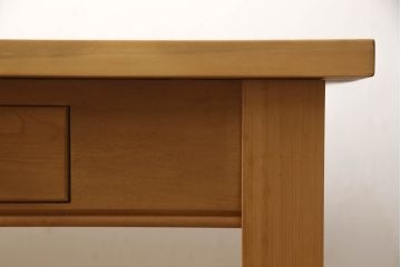 中古　PENNY WISE(ペニーワイズ)　パイン材　絶版品!希少!温もり溢れる佇まいが魅力のデスク(子供机、平机、在宅ワーク、在宅用、サイドテーブル、ワークデスク)(R-061629)