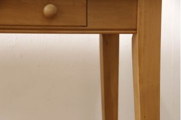 中古　PENNY WISE(ペニーワイズ)　パイン材　絶版品!希少!温もり溢れる佇まいが魅力のデスク(子供机、平机、在宅ワーク、在宅用、サイドテーブル、ワークデスク)(R-061629)