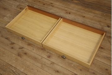 中古　DREXEL HERITAGE(ドレクセルヘリテイジ)　Triune(トライユン)　クラシックなデザインがステキなニーホールデスク(両袖デスク、机、ワークデスク、在宅ワーク用、在宅用)(定価約41万円)(R-061633)