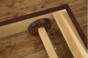 中古　美品　岩谷堂箪笥　漆塗り　重厚感のある立派な金具が威厳を放つ車箪笥(和箪笥、和タンス、衣装たんす、収納タンス、引き出し)(R-061657)