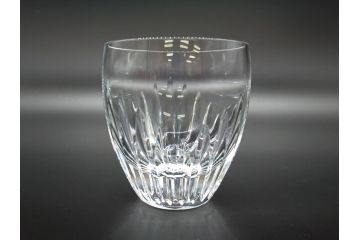 フランス　バカラ(Baccarat)　マッセナ　タンブラー　美しい煌きのクリスタルグラス(共箱付き、ロックグラス、フルレッドクリスタルガラス)(R-061661)