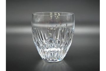 フランス　バカラ(Baccarat)　マッセナ　タンブラー　美しい煌きのクリスタルグラス(共箱付き、ロックグラス、フルレッドクリスタルガラス)(R-061661)