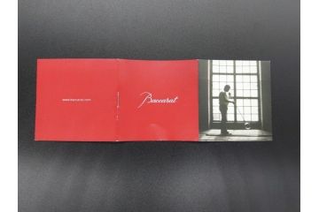 フランス　バカラ(Baccarat)　マッセナ　タンブラー　美しい煌きのクリスタルグラス(共箱付き、ロックグラス、フルレッドクリスタルガラス)(R-061661)