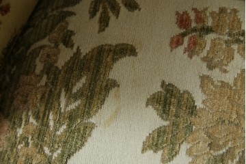 フランスアンティーク　エレガントな空間を演出する1人掛けソファ　(R-061677)