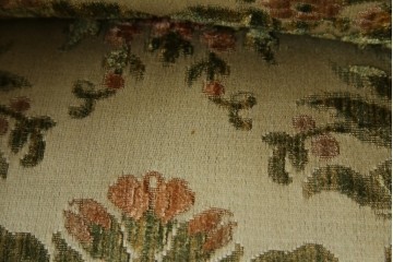 フランスアンティーク　エレガントな空間を演出する1人掛けソファ　(R-061677)