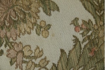 フランスアンティーク　エレガントな空間を演出する1人掛けソファ　(R-061677)