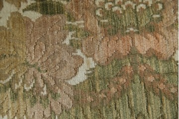 フランスアンティーク　エレガントな空間を演出する1人掛けソファ　(R-061677)