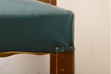 和製アンティーク　昭和初期　存在感がある背もたれの透かしが魅力のダイニングチェア4脚セット(サイドチェア、椅子、イス)(R-061678)