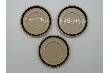 ARABIA　FINLAND　Ruija(ルイージャ)　Ulla Procope(ウラ・プロコッペ)　優しさと温かみある絵付けが印象的なティーカップ&ソーサー3客セット(アラビア、フィンランド、Sモデル、北欧食器、C&S)(R-061702)