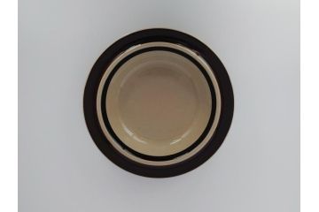 ARABIA　FINLAND　Ruija(ルイージャ)　Ulla Procope(ウラ・プロコッペ)　シンプルで使い勝手のよいスーププレート5枚セット(皿、深皿、ボウル、アラビア、フィンランド、北欧食器)(R-061704)