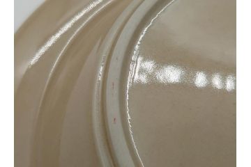 ARABIA　FINLAND　Ruija(ルイージャ)　Ulla Procope(ウラ・プロコッペ)　シンプルで使い勝手のよいスーププレート5枚セット(皿、深皿、ボウル、アラビア、フィンランド、北欧食器)(R-061704)