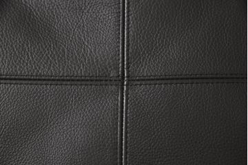 中古　超美品　arflex(アルフレックス)　BRERA (ブレラ)　L1　本革　ブラックカラーが高級感を醸し出すレザークッション(定価約6万5千円)(R-061714)