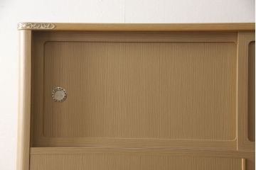 中古　美品　大阪泉州桐箪笥　特注　汚れが付きにくいメラミン化粧板を使った総桐箪笥(総桐たんす、胴丸、和たんす、和タンス、衣装箪笥、和服箪笥、着物箪笥、引き出し)(R-061717)