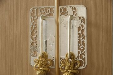 中古　美品　大阪泉州桐箪笥　特注　汚れが付きにくいメラミン化粧板を使った総桐箪笥(総桐たんす、胴丸、和たんす、和タンス、衣装箪笥、和服箪笥、着物箪笥、引き出し)(R-061717)