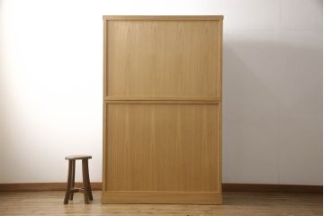 中古　美品　国産　職人手造り　欅(ケヤキ)材　内部桐材　厚手の桐材使用!　荘厳な雰囲気漂う和箪笥(衣装箪笥、和服箪笥、着物箪笥、和タンス、和たんす、引き出し、チェスト)(定価約60万円)(R-061719)