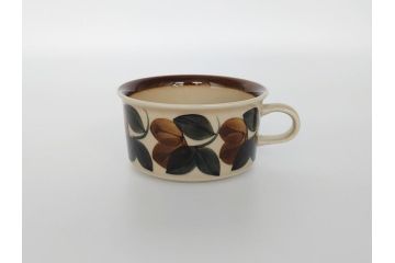 ARABIA　FINLAND　Ruija(ルイージャ)　Ulla Procope(ウラ・プロコッペ)　優しさと温かみある絵付けが印象的なティーカップ&ソーサー3客セット(アラビアフィンランド、Sモデル、北欧食器、C&S)(R-061721)