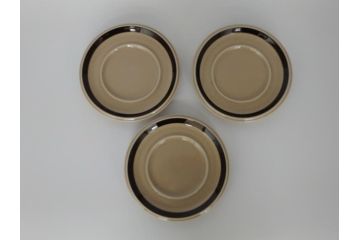 ARABIA　FINLAND　Ruija(ルイージャ)　Ulla Procope(ウラ・プロコッペ)　優しさと温かみある絵付けが印象的なティーカップ&ソーサー3客セット(アラビアフィンランド、Sモデル、北欧食器、C&S)(R-061721)