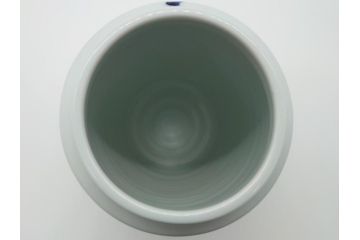 人間国宝　近藤悠三　山　染付　花瓶(共箱無し、花器、近藤雄三)(R-061722)