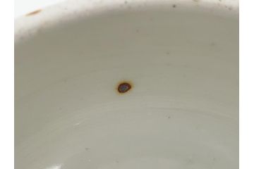 江戸期　伊万里　盃　色絵　杯洗(盃洗)　金彩　優雅に泳ぐ金魚が愛らしい高台皿(和食器、フルーツ皿)(R-061723)