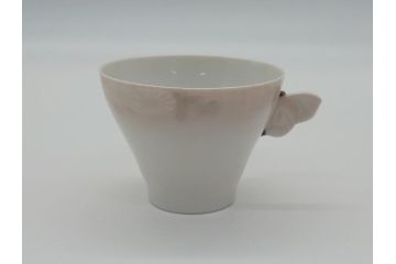 希少　デンマーク　ROYAL　COPENHAGEN(ロイヤルコペンハーゲン)　ミッドサマーナイトドリーム 　ティーセット等6点セット(プレート、カップ&ソーサー、トレイ、舟形ボウル、ティーカップ (モカカップ)&ソーサー、クリーマー、シュガーポット)(R-061731)