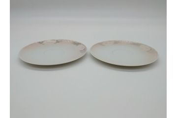希少　デンマーク　ROYAL　COPENHAGEN(ロイヤルコペンハーゲン)　ミッドサマーナイトドリーム 　ティーセット等6点セット(プレート、カップ&ソーサー、トレイ、舟形ボウル、ティーカップ (モカカップ)&ソーサー、クリーマー、シュガーポット)(R-061731)