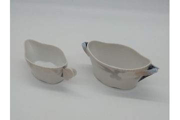 希少　デンマーク　ROYAL　COPENHAGEN(ロイヤルコペンハーゲン)　ミッドサマーナイトドリーム 　ティーセット等6点セット(プレート、カップ&ソーサー、トレイ、舟形ボウル、ティーカップ (モカカップ)&ソーサー、クリーマー、シュガーポット)(R-061731)